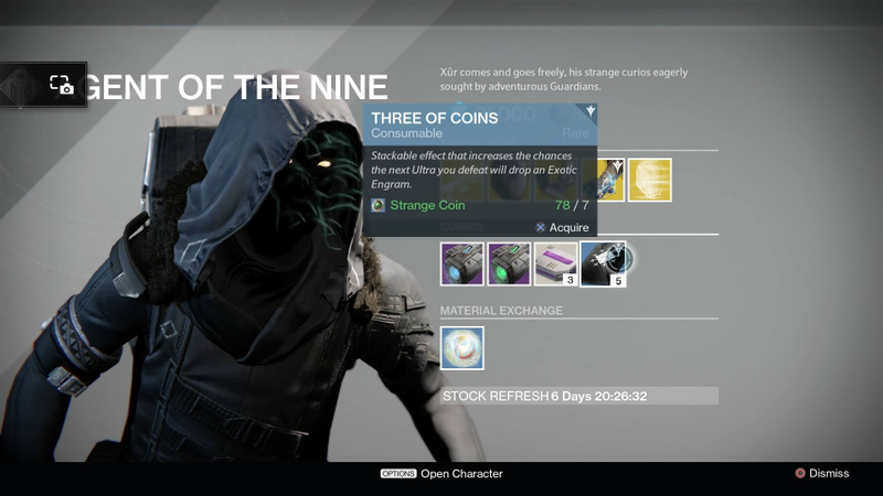 Illustration for article titled Destiny's Xur Is A Little Different Now